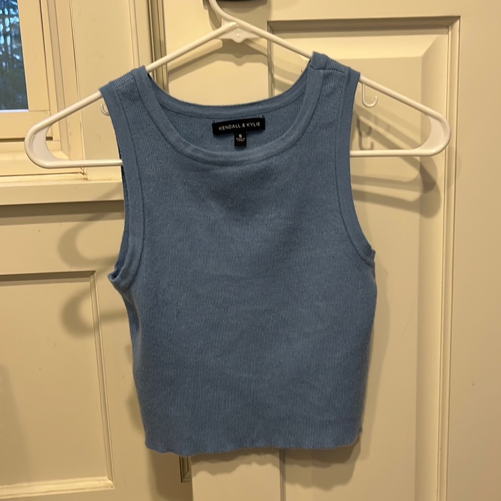 Pacsun/Kendall & Kylie blue sweater tank top!